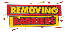 The Removing Barriers Logo.